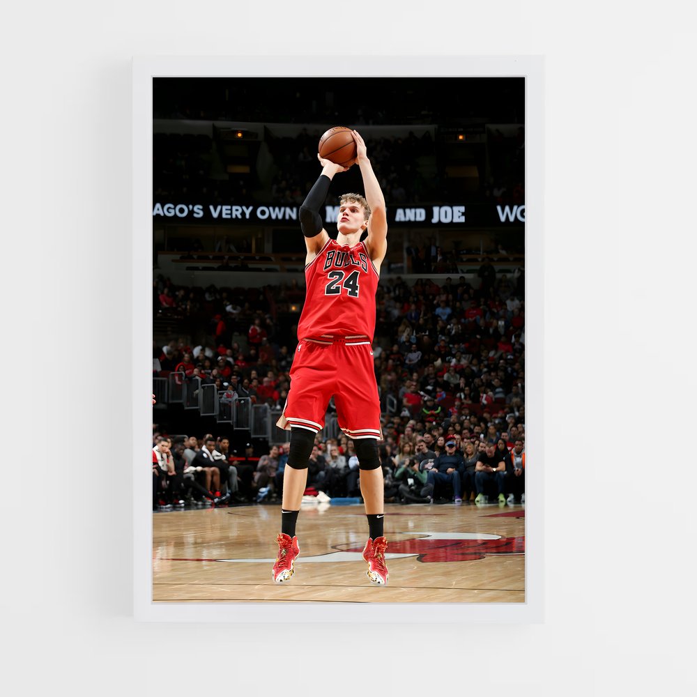 Poster Lancers Éblouissants – affiche Basketball (vue 3)